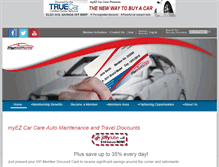 Tablet Screenshot of ezcarcare.com